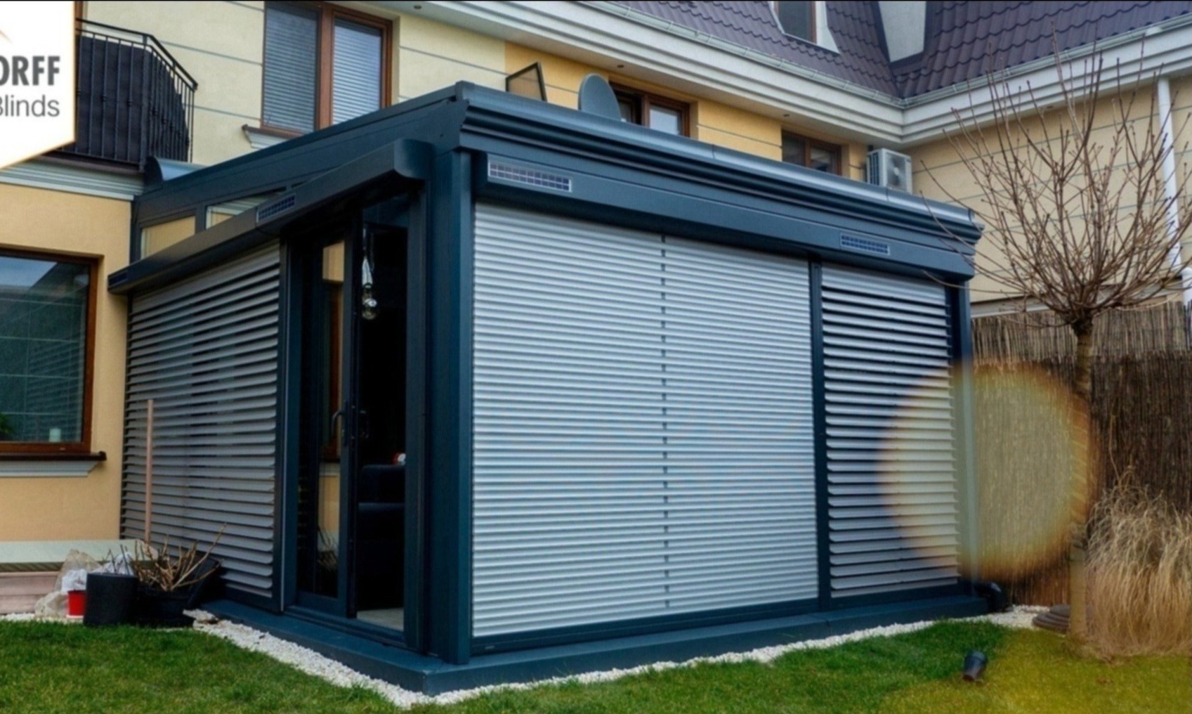 Rolety z funkcją żaluzji - a do tego silniki solarne - nowość!