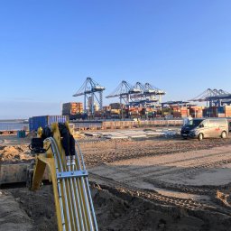 IE24 Piotr Woźniak - Montaż rur arot 160 Port Gdańsk