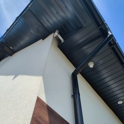 System monitoringu IP oparty o most radiowy (brak dodatkowych przewodów między oddalonymi kamerami / dodatkowy obszar sieci WiFi między punktami dostępowymi)