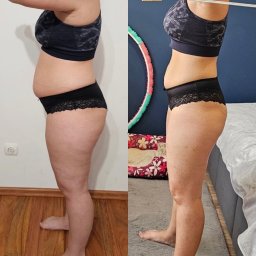 jedna z moich podopiecznych, która ma niedoczynność tarczycy, ale jest tytanem pracy, brawa dla niej! 