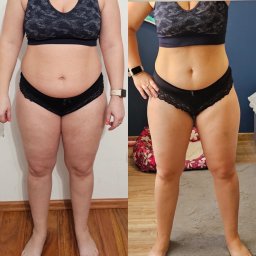 Aleksandra Piwowarczyk - jedna z moich podopiecznych, która ma niedoczynność tarczycy, tutaj przodem!