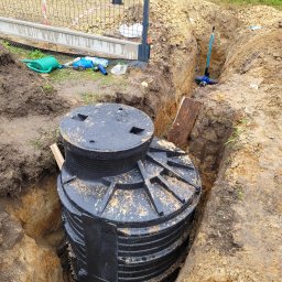 Przyłącze wod kan Jawiszowice 1