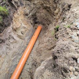 Przyłącze wod kan Jawiszowice 2