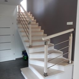 Schody drewniane Żywiec 2