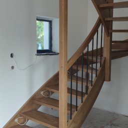 Schody drewniane Żywiec 4