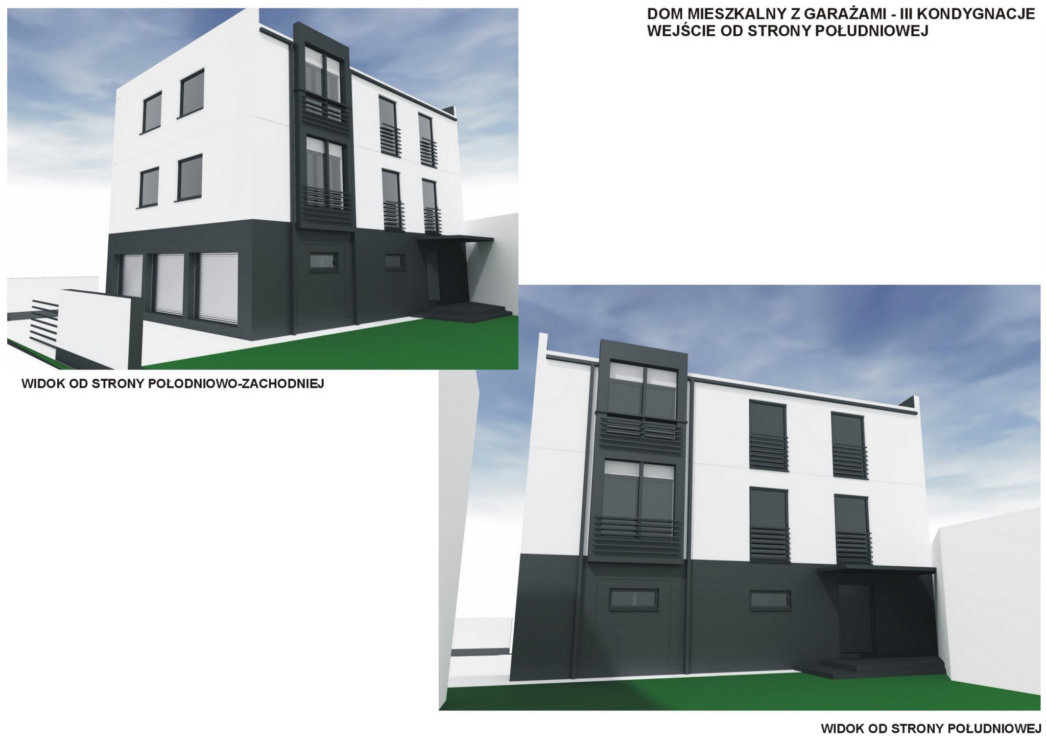 Budynek Mieszkalny z Garażami - Lubliniec