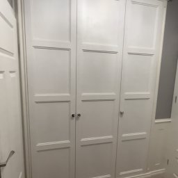 szafa wnękowa w styly modern glomour