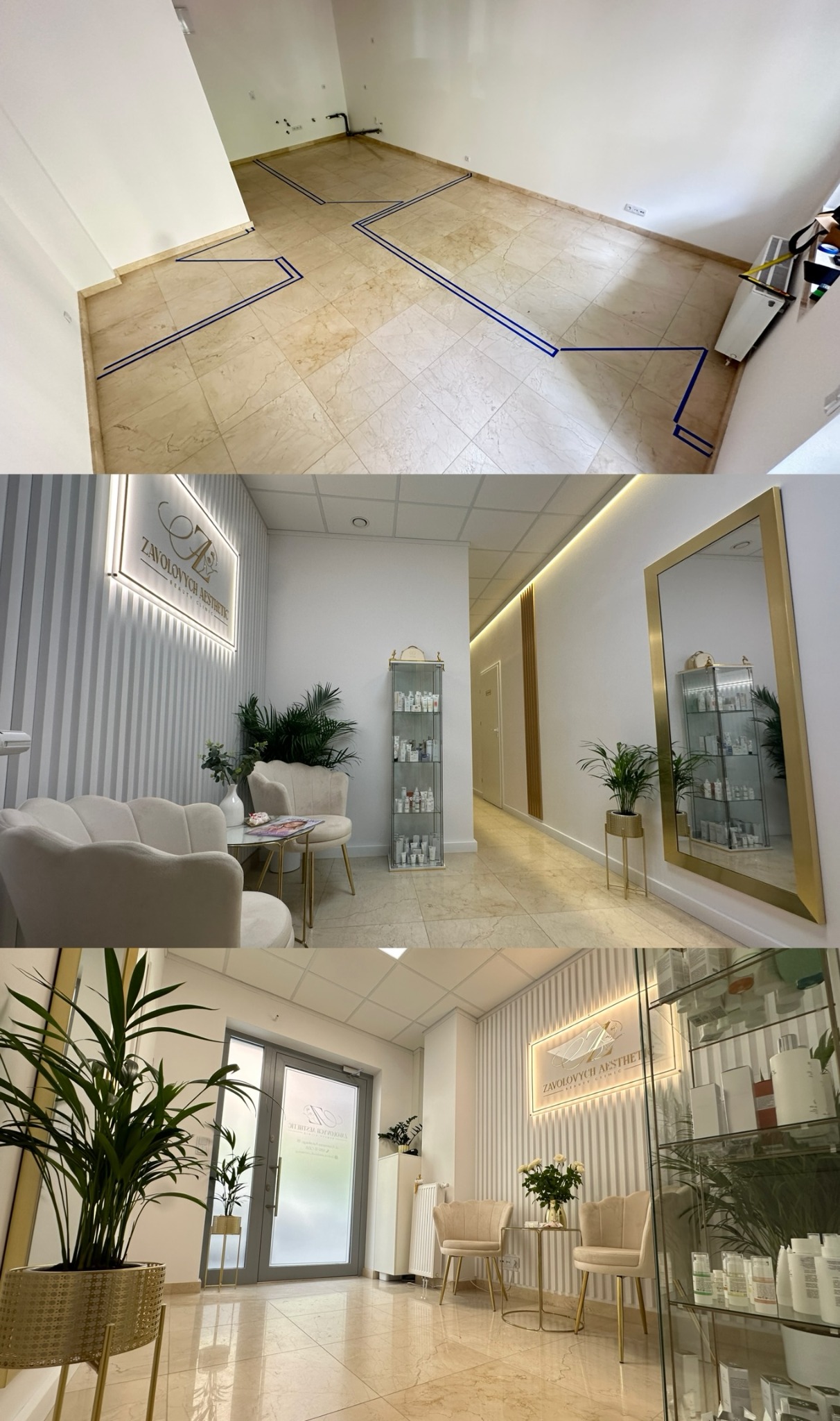 kompleksowy projekt kliniki urody od A do Z