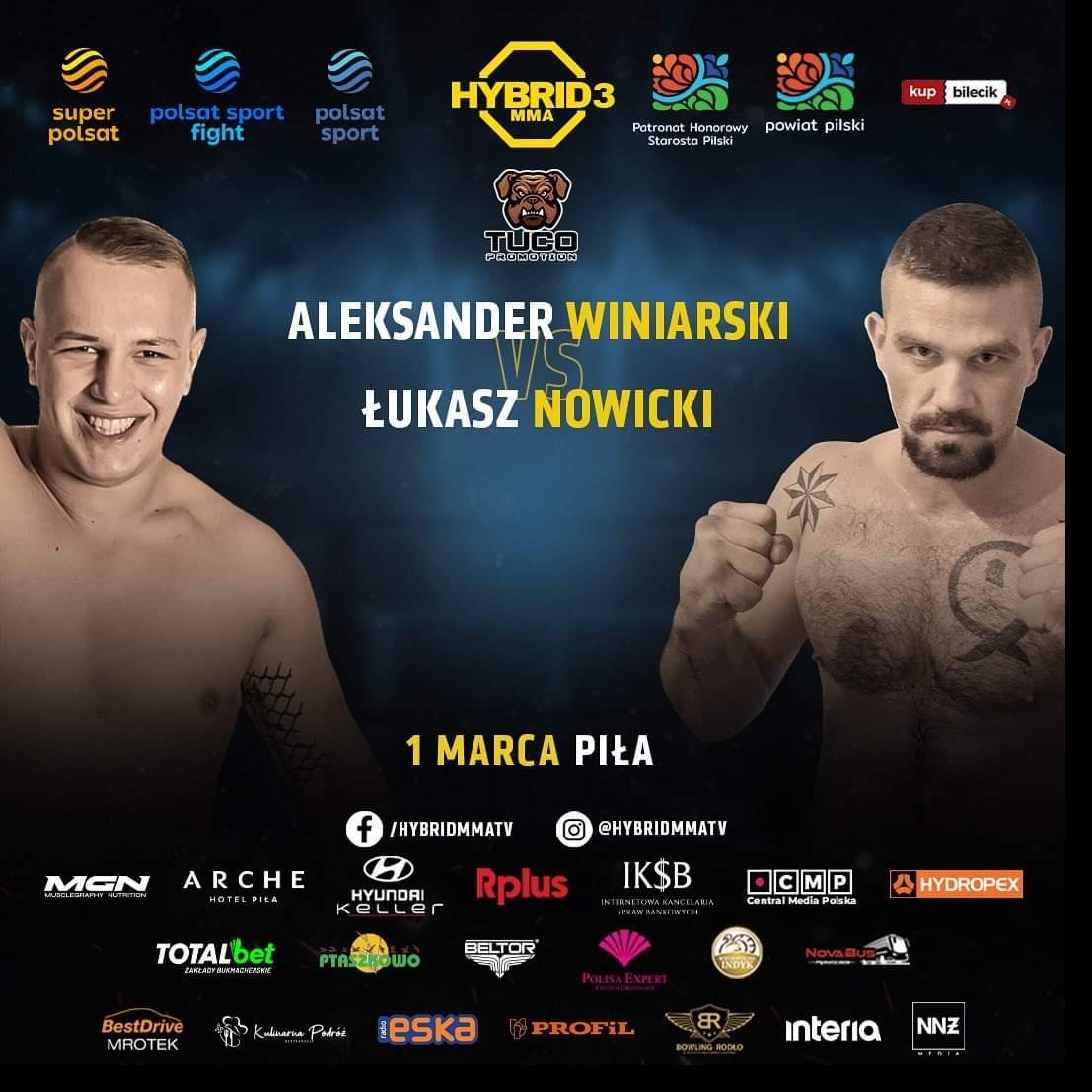 Łukasz zwycięski debiut w Polsat Sport