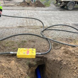 MS TECHNIKA. Przeciski pod drogami - Instalatorstwo energetyczne Czarnków