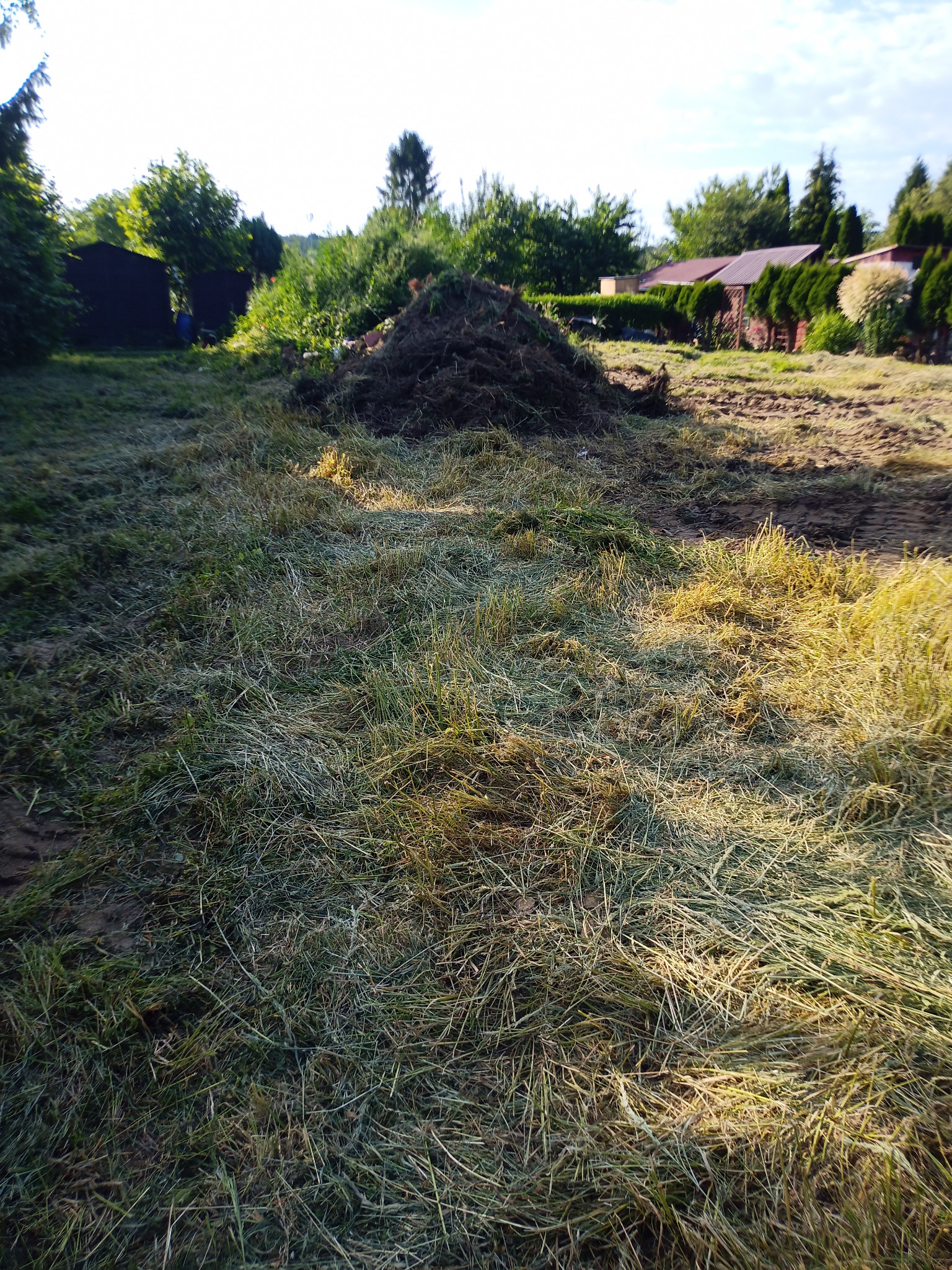 Teren do wyrównania.