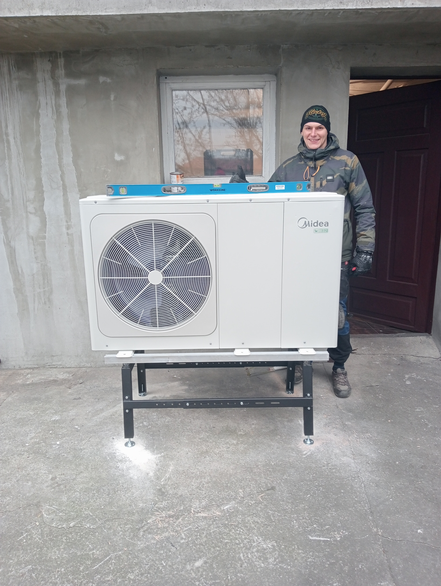 Jedna z Naszych wielu realizacji. Na zdjęciu również zadowolony Damian.