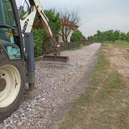 Firma JARK drogi dojazdowe, tymczasowe, podjazdy Śląsk - Tania Budowa Dróg Gliwice