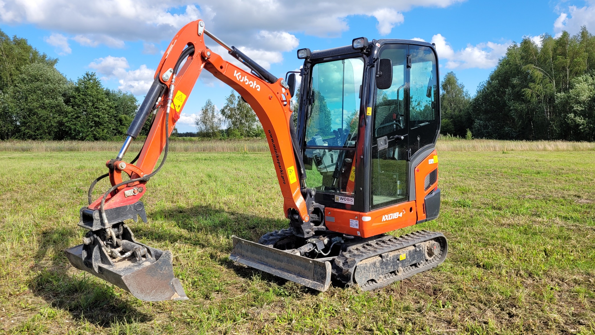 Usługi minikoparką