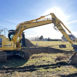 Niwelacja terenu Przeginia 1