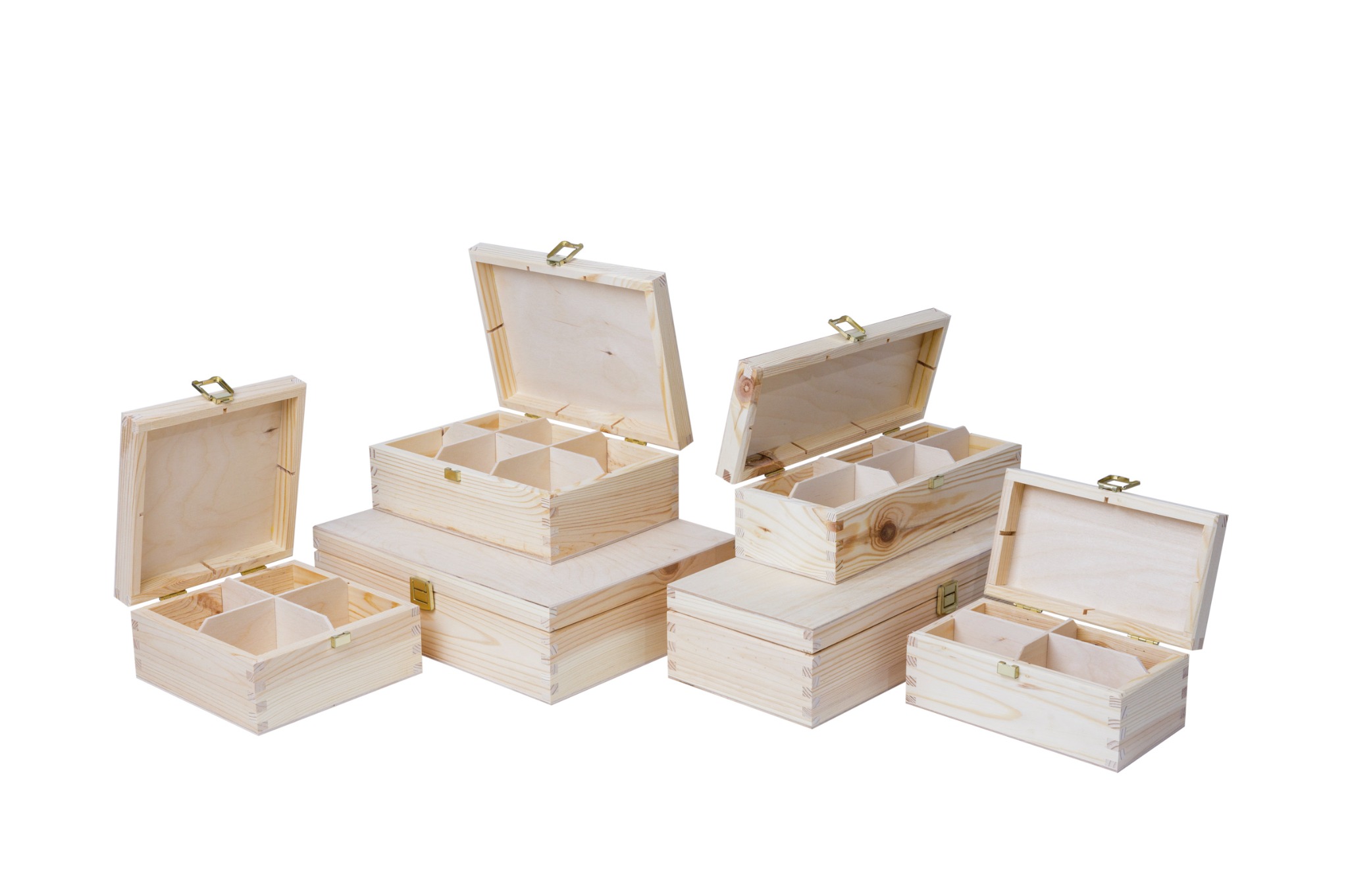 Sesja produktowa opakowań drewnianych Robiwood