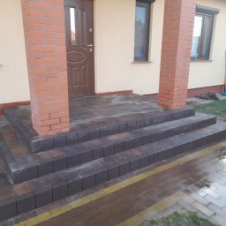 Układanie kostki brukowej Lubicz 2