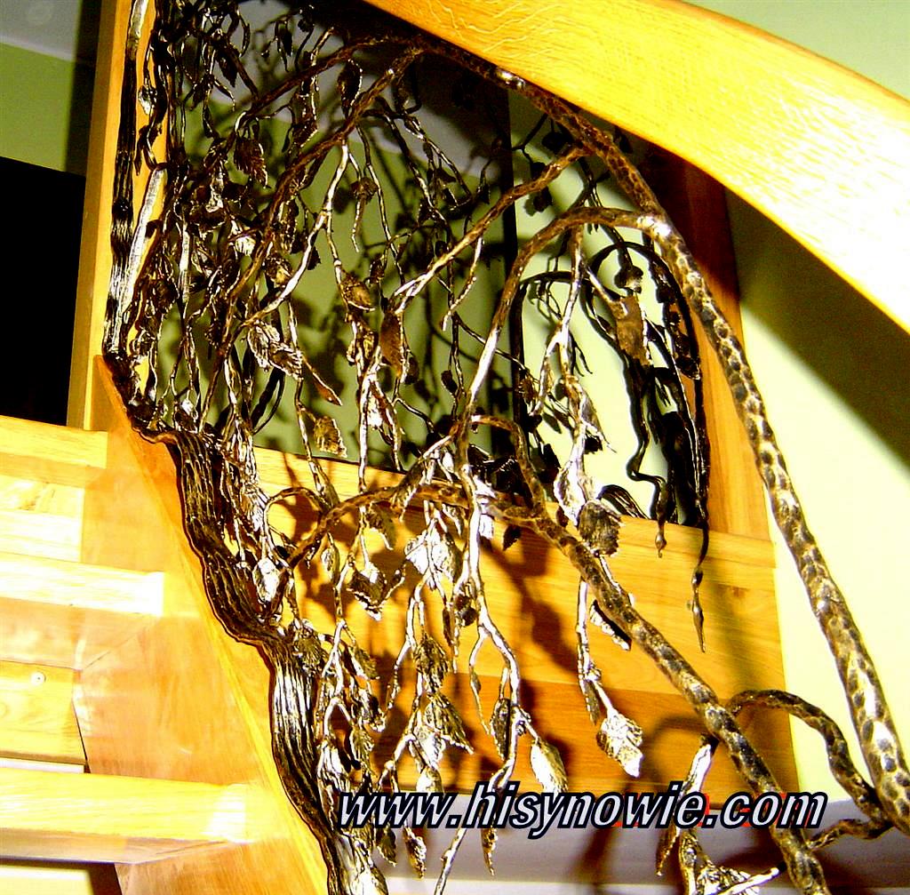 Kowalstwo Artystyczne-Wyroby Kute Ręcznie-Balustrady Schodowe,Tarasowe,Balkonowe