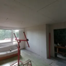 W trakcie zabudowy gk sufit plus ściany