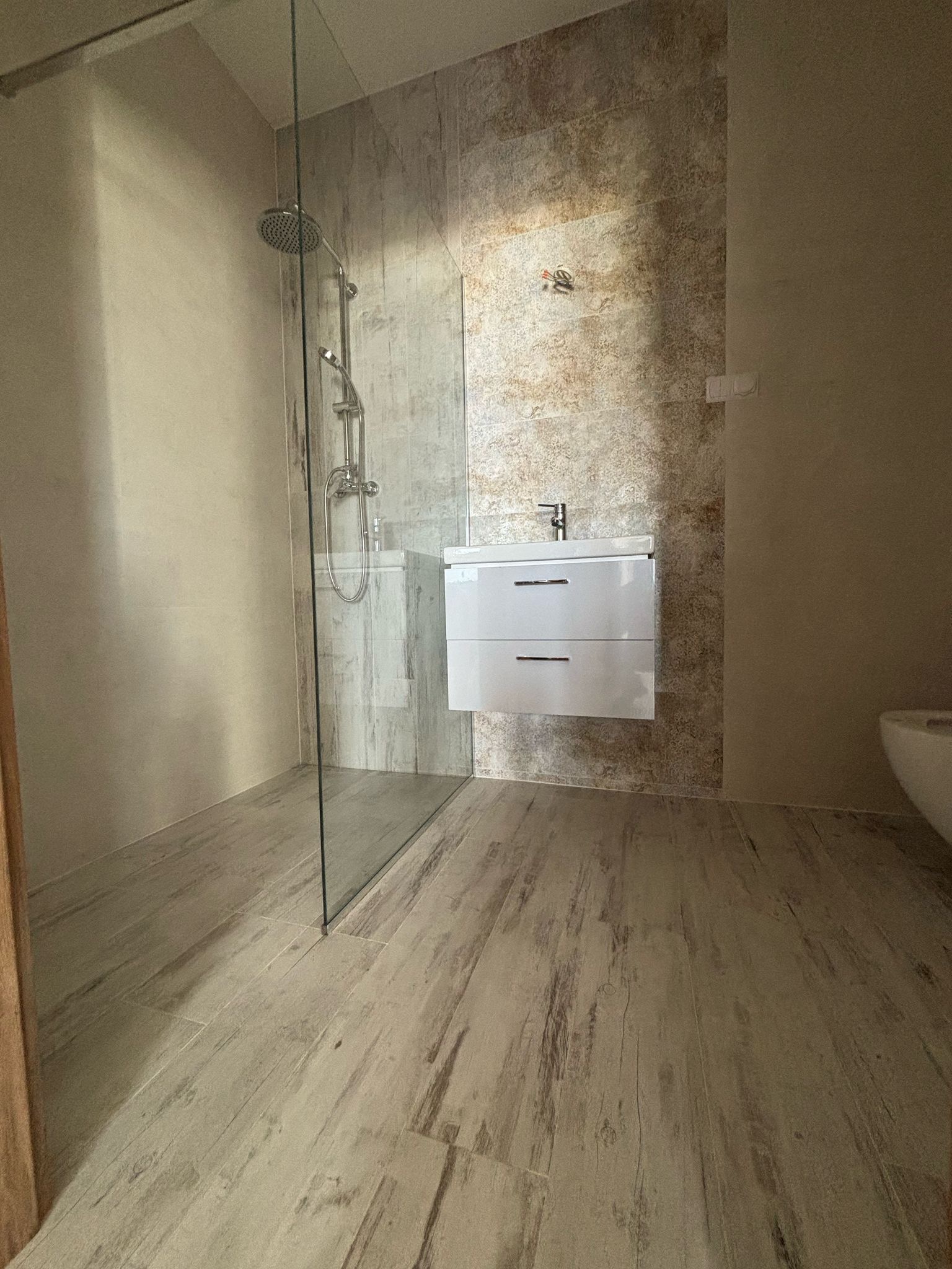 Łazienka z prysznicem Walk In