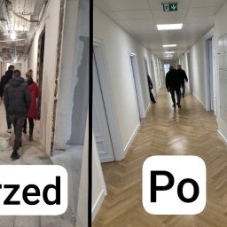 GOLD-BUD - Korytarz biura “PKP linii kolejowe”