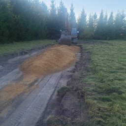 Rozbiórki budynków Baranów 1