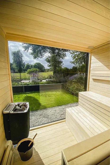 Sauny ogrodowe parowa - suche ( fińskie )