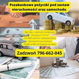 Pod zastaw hipoteki oraz aut