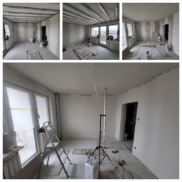 Adrian Sroka - Etapy prac od stelażu sufitu podwieszanego po szpachlowanie całościowe