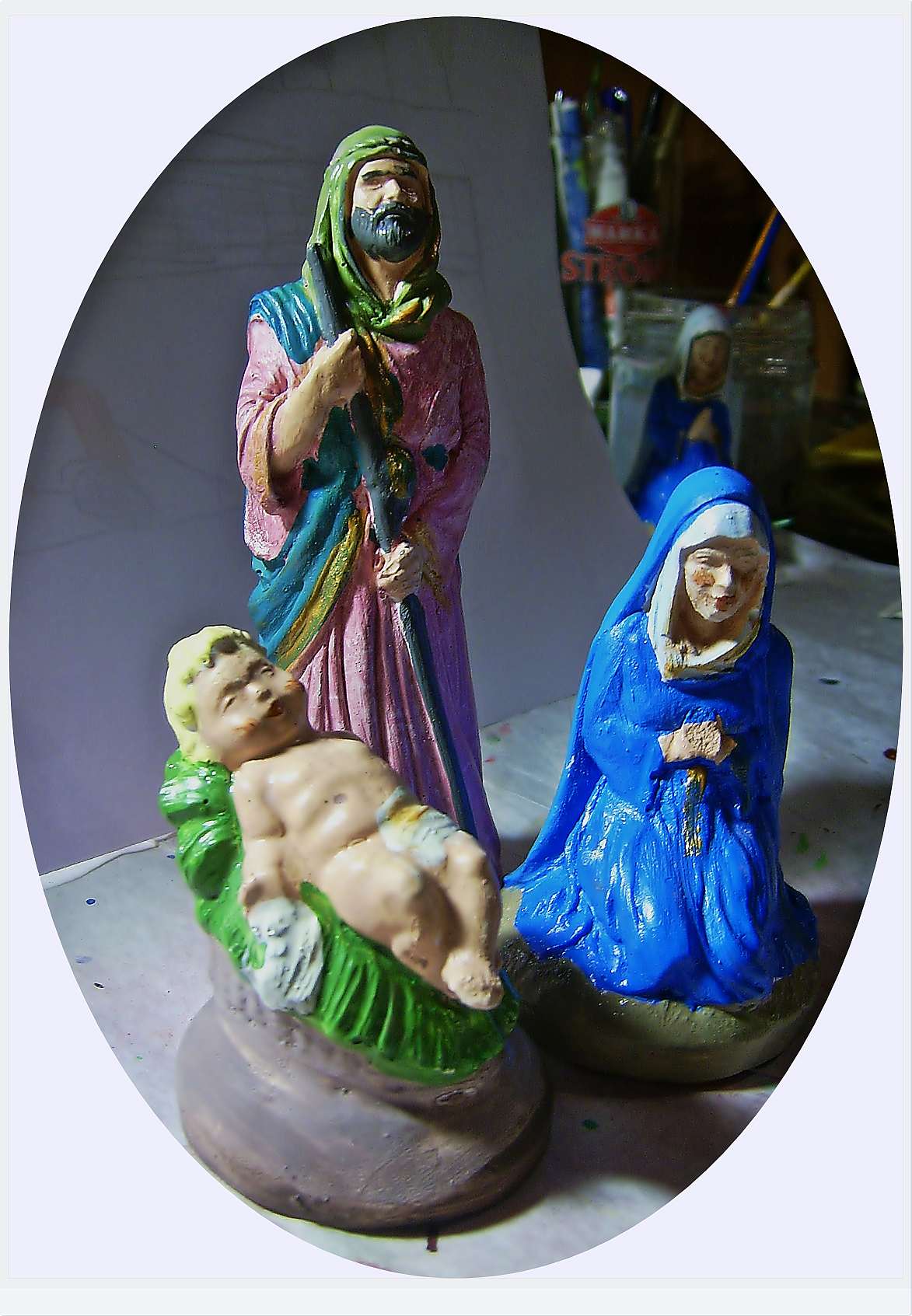 odlewy gipsowe malowane i patynowane