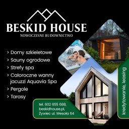 Beskid House - Domy Modułowe Całoroczne Żywiec
