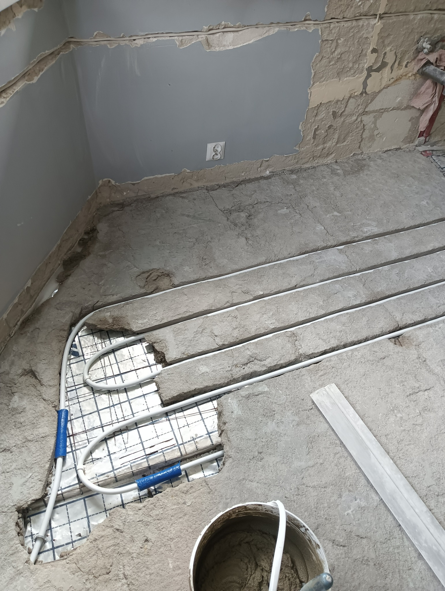 przedłużenie ogrzewania podłogowego