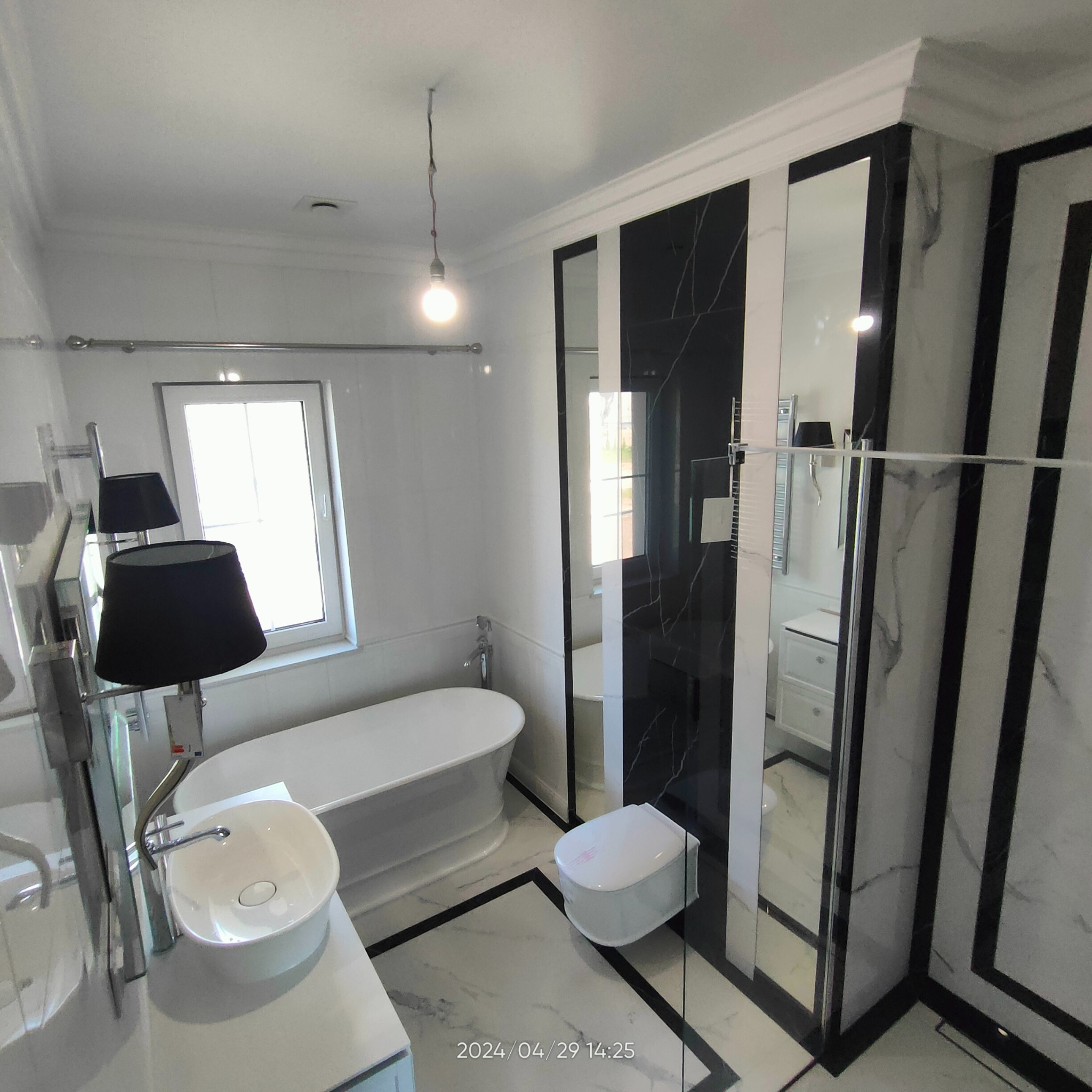 Łazienka w stylu retro