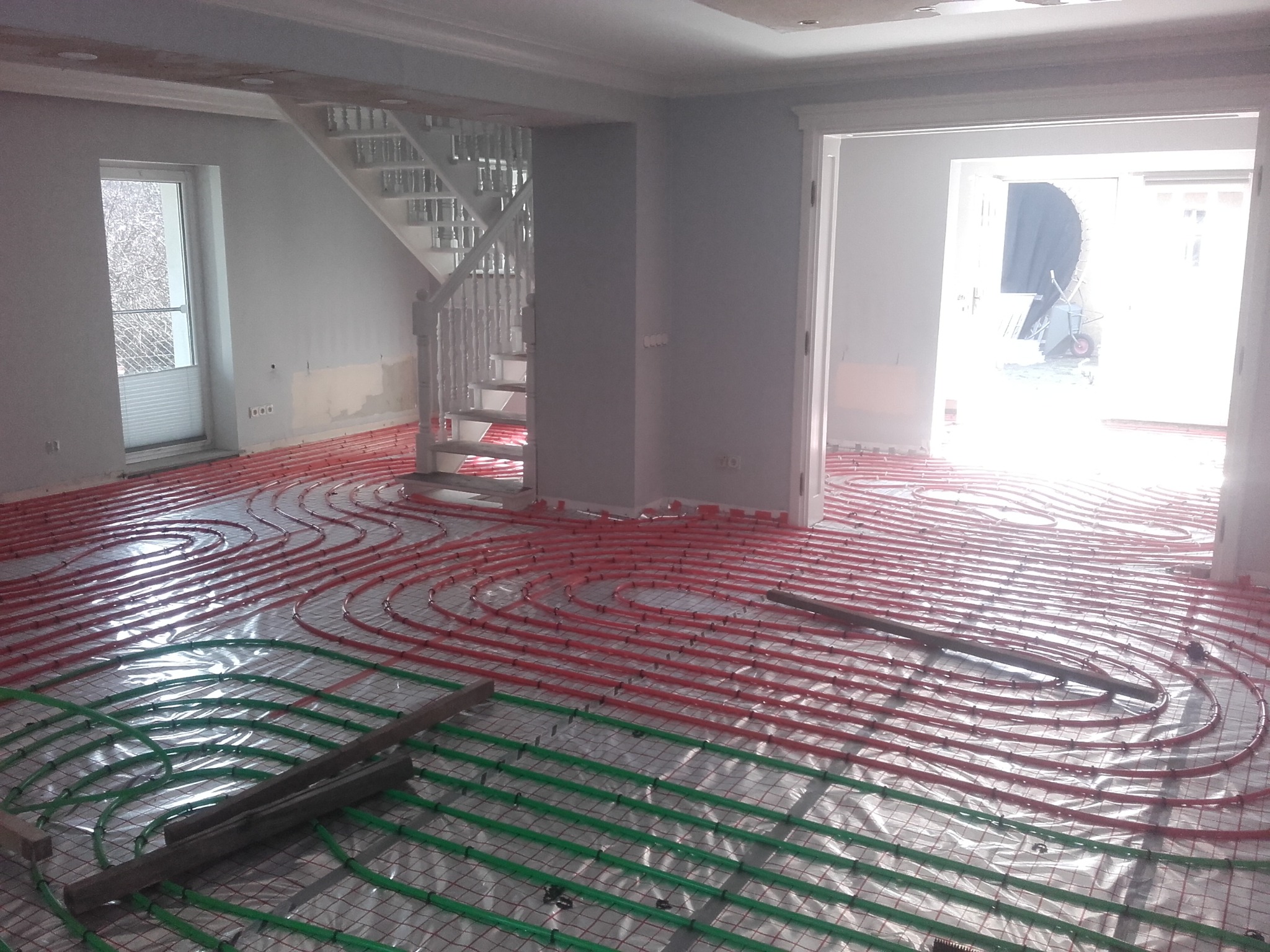 Ogrzewanie podlogowe np.