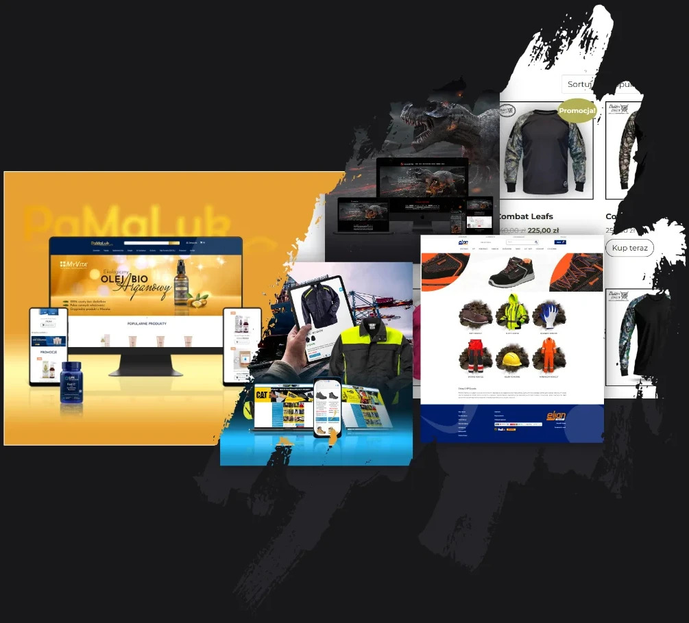 Sklepy internetowe, grafika dededykowana