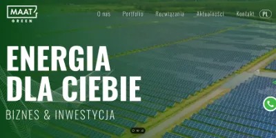 Nowa zakładka OZE dla firmy Maat4