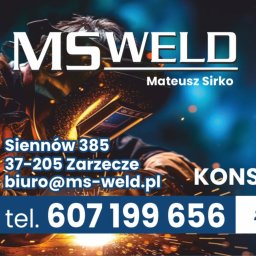 MS-Weld Usługi Spawalnicze Mateusz Sirko - Usługi Spawalnicze Siennów