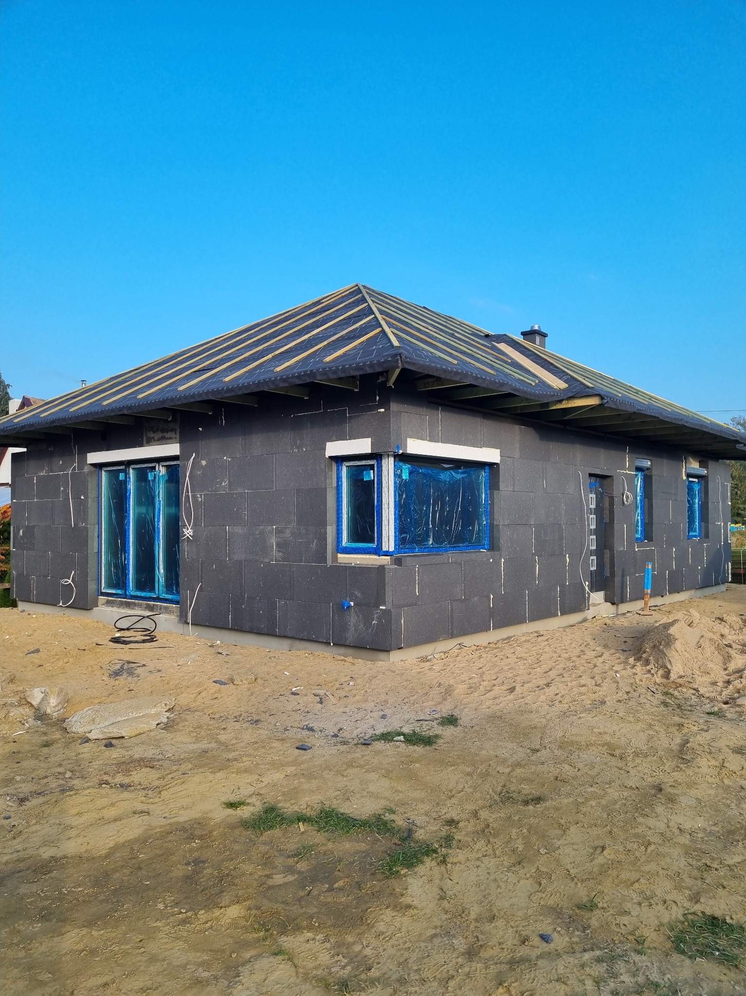 Docieplenie styropian 20 cm