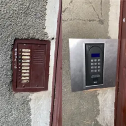 Wymiana starego domofonu analogowego na system cyfrowy ACO CDNP6ACC przy ul. Niemierzyńskiej w Szczecinie