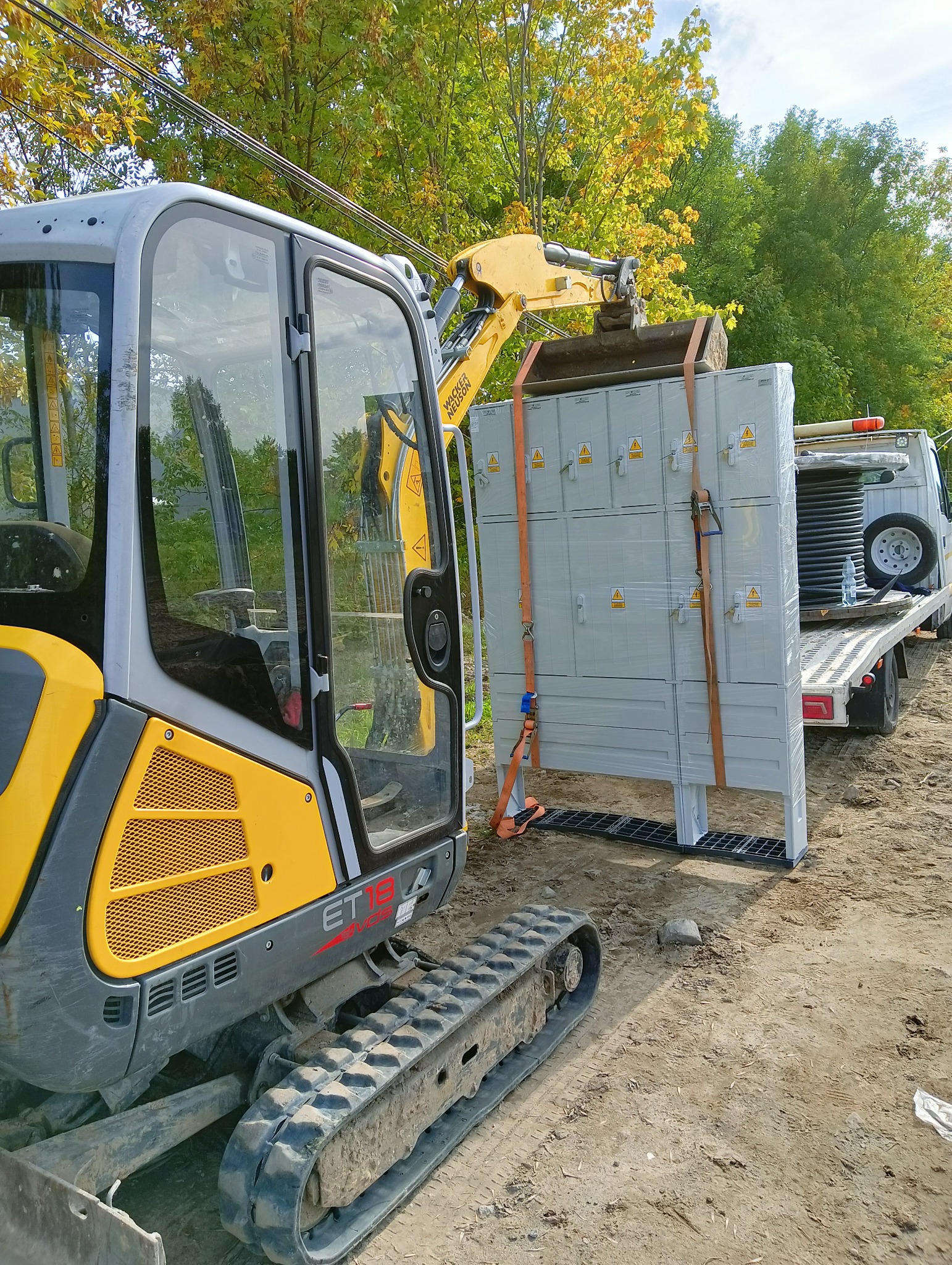 Wykonanie przyłącz energetycznych dla PGE.