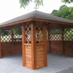 Altanki altany budy stoły krzesła ławki huśtawki płoty donice