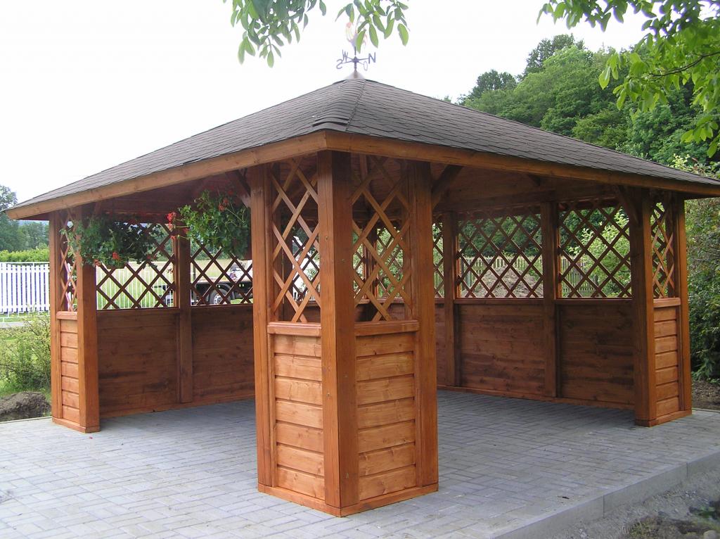 Altanki altany budy stoły krzesła ławki huśtawki płoty donice