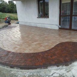 Układanie kostki brukowej Gniezno 1