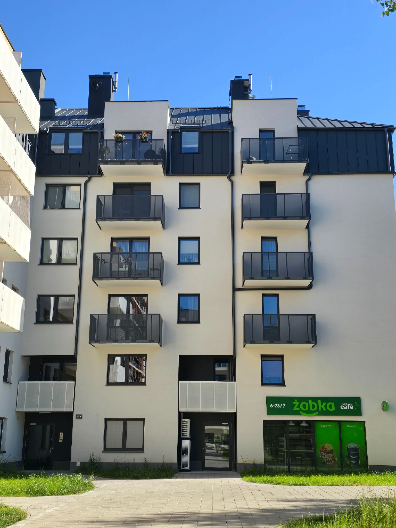 Elewacje mieszane technologie