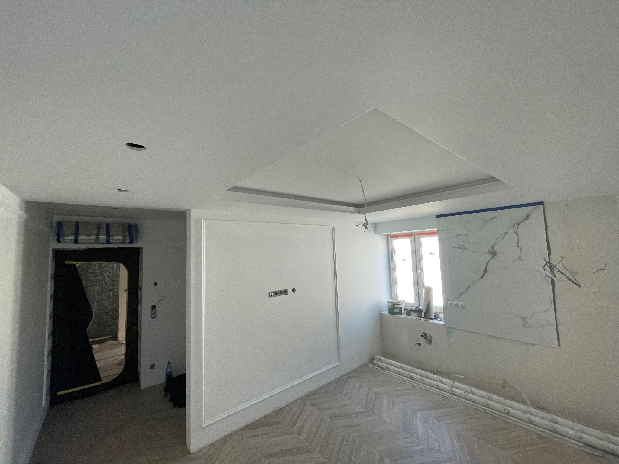 zabudowy G-K i elementy sztukaterii