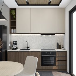 Projekt kuchni zamówiony przez stolarza