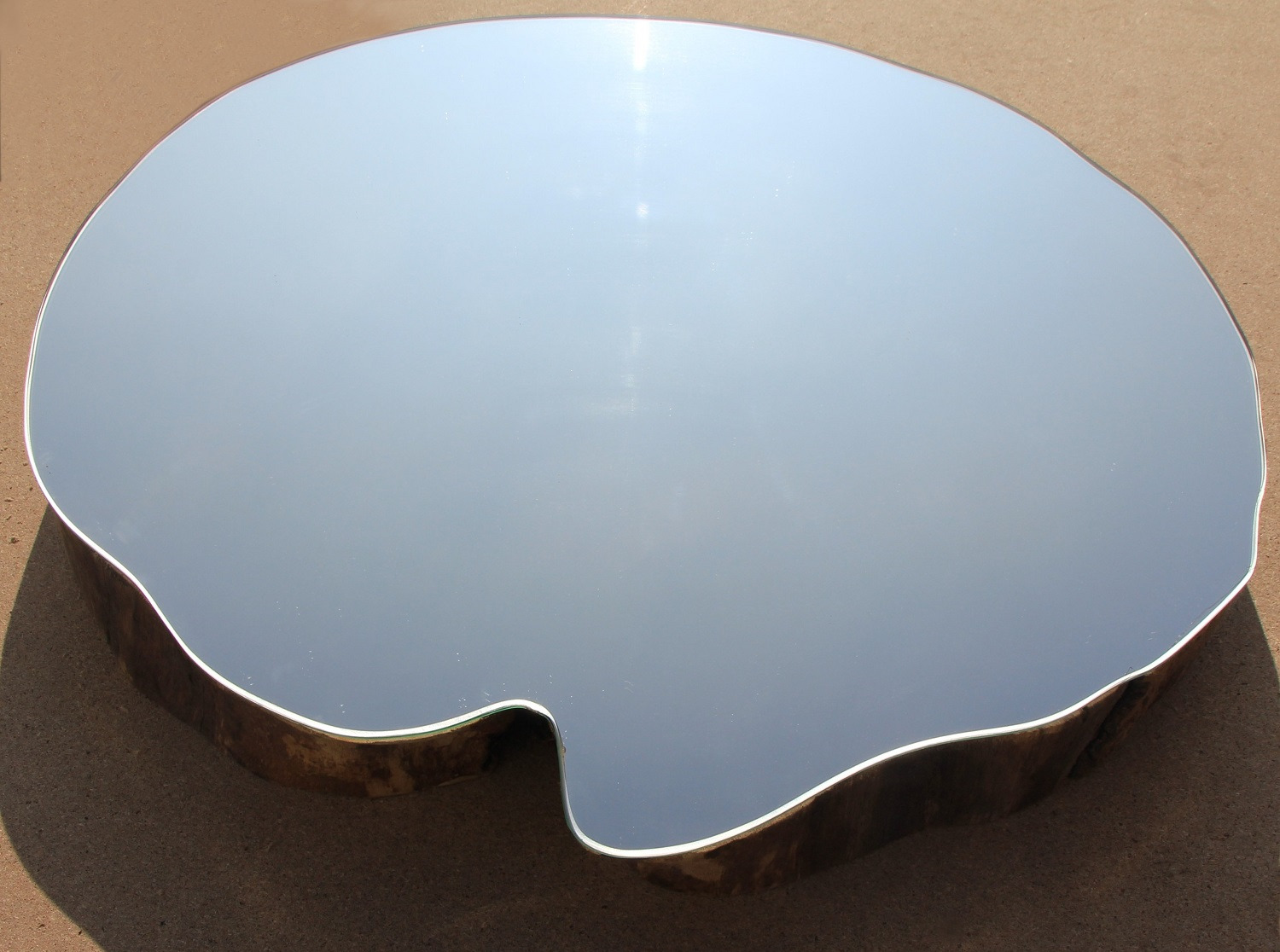 Lustro na plastrze dębowym - różne wymiary