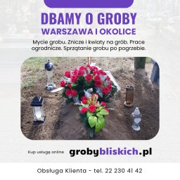 Sprzątanie grobu Warszawa