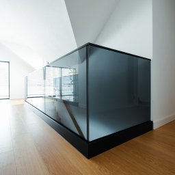 Balustrada szklany w profilu | PRZESZKLONE