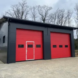 Budowa garażu OSP w Szklarce Myślniewskiej